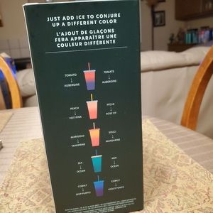 Starbucks color changing cups